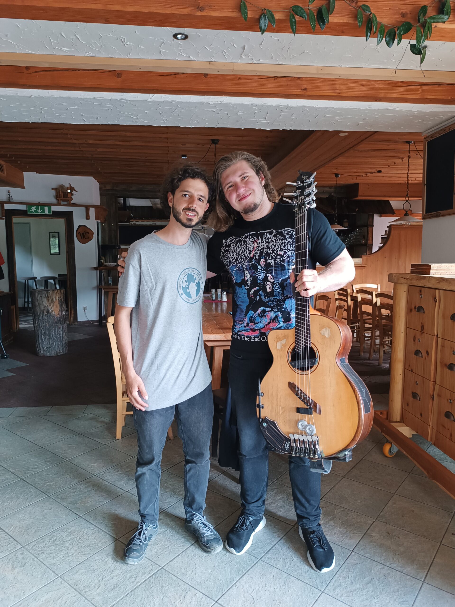 Com Alexdr Misko no Thomas Leeb Acoustic FIngerstyle Bootcamp - Áustria - 2024