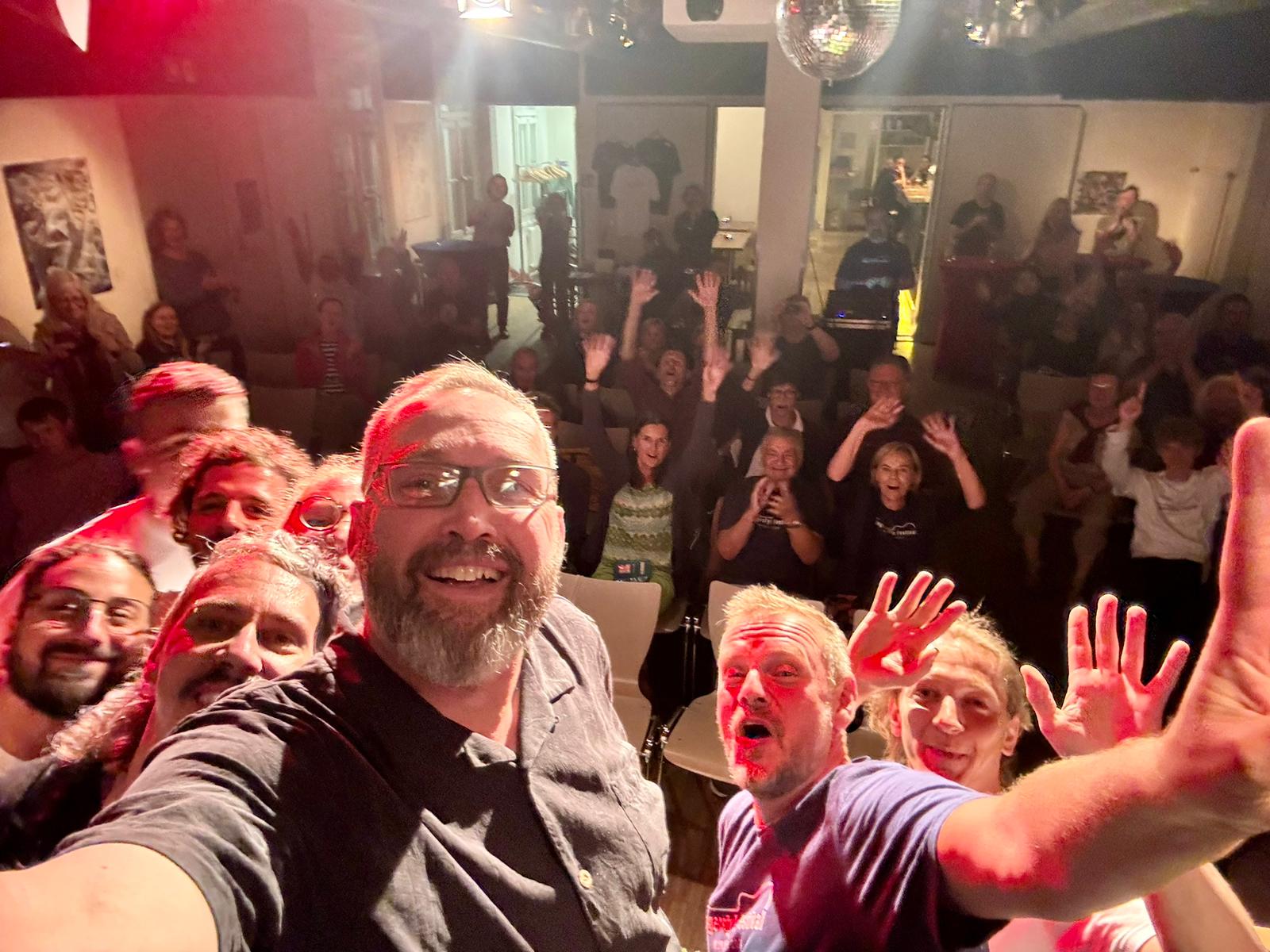 Participantes do 1° Fingerstyle Festival em Munique na Alemanha - julho 2024