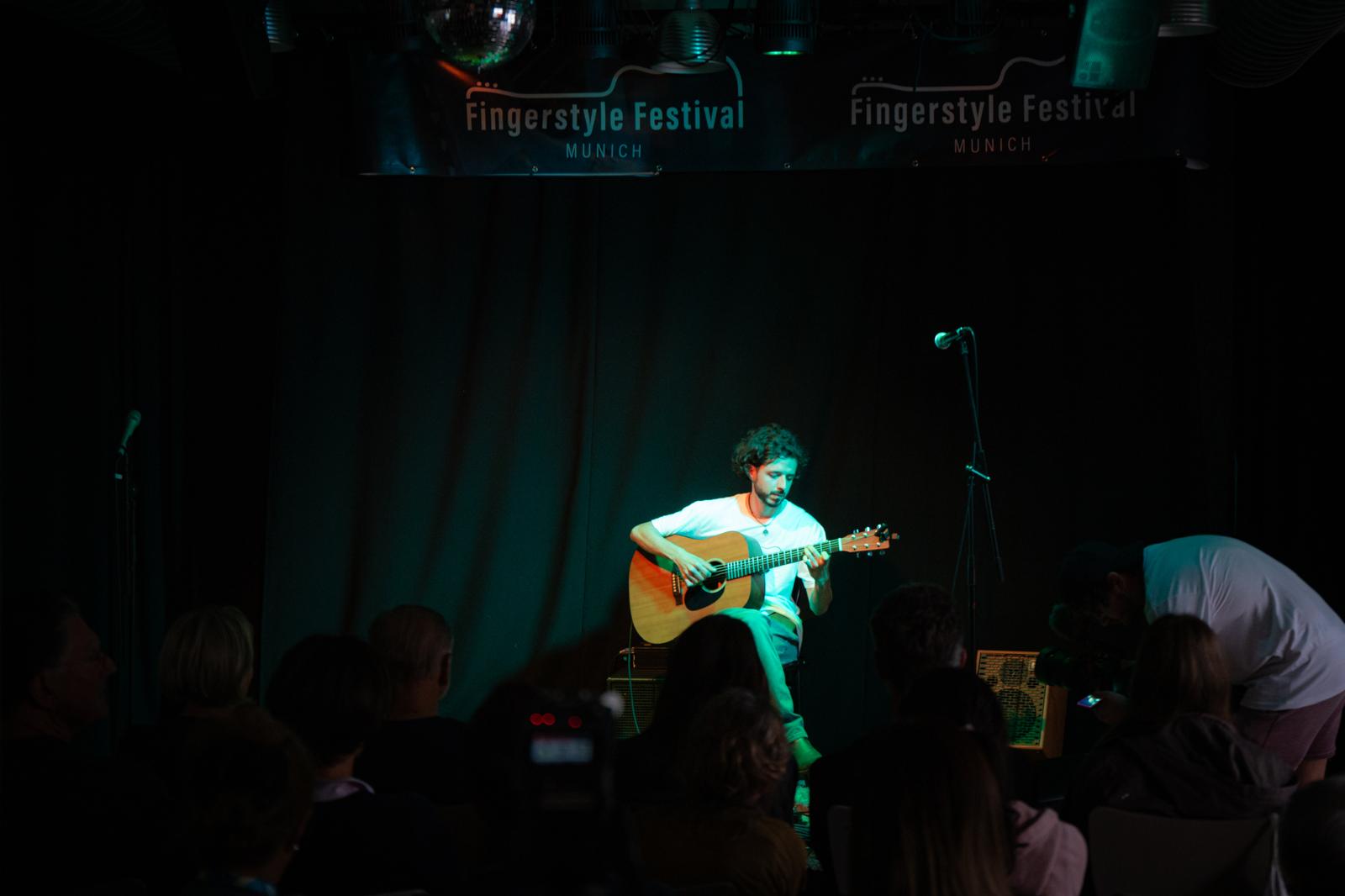 Apresentação no 1° Fingerstyle Festival em Munique na Alemanha - julho de 2024
