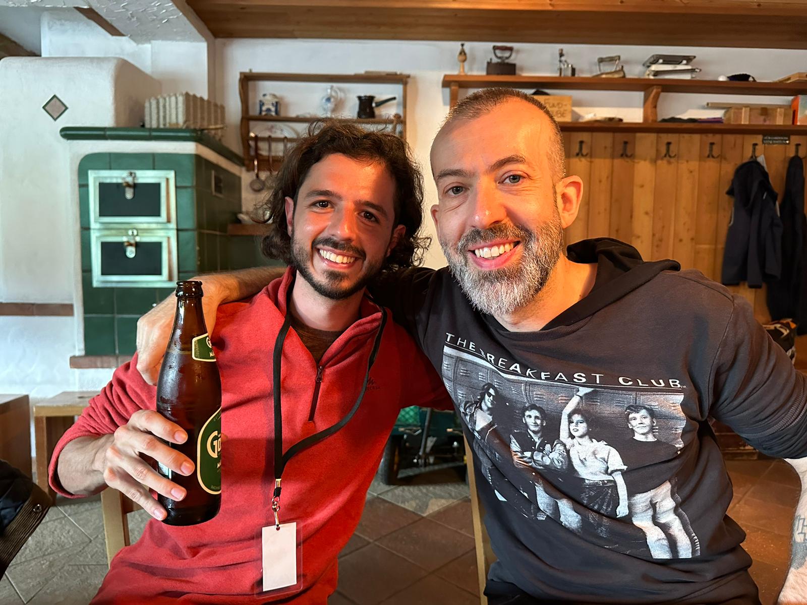Com Jon Gomm no Thomas Leeb Acoustic FIngerstyle Bootcamp - Áustria - 2023
