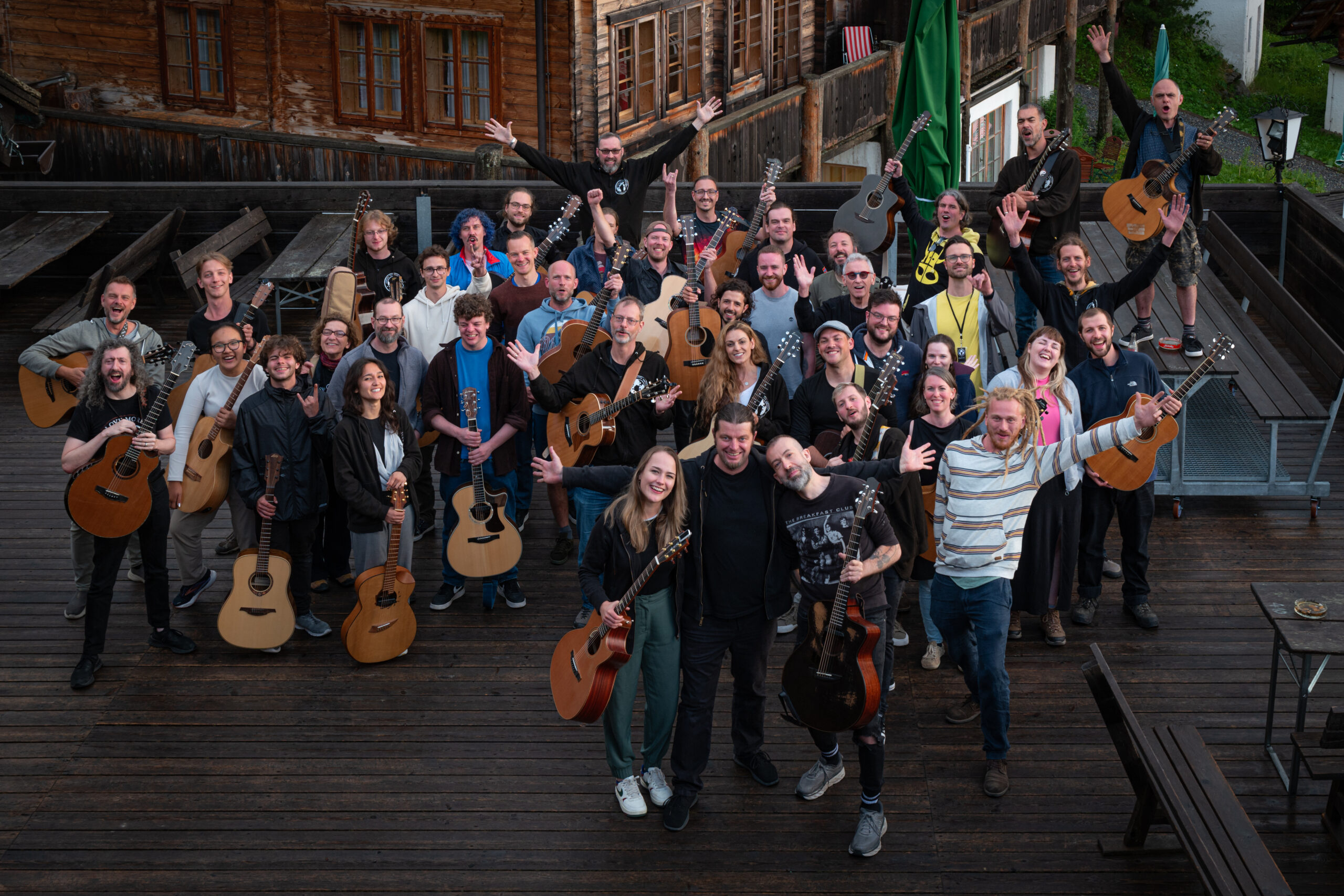 Thomas Leeb Acoustic Fingerstyle Bootcamp - Áustria - julho de 2023