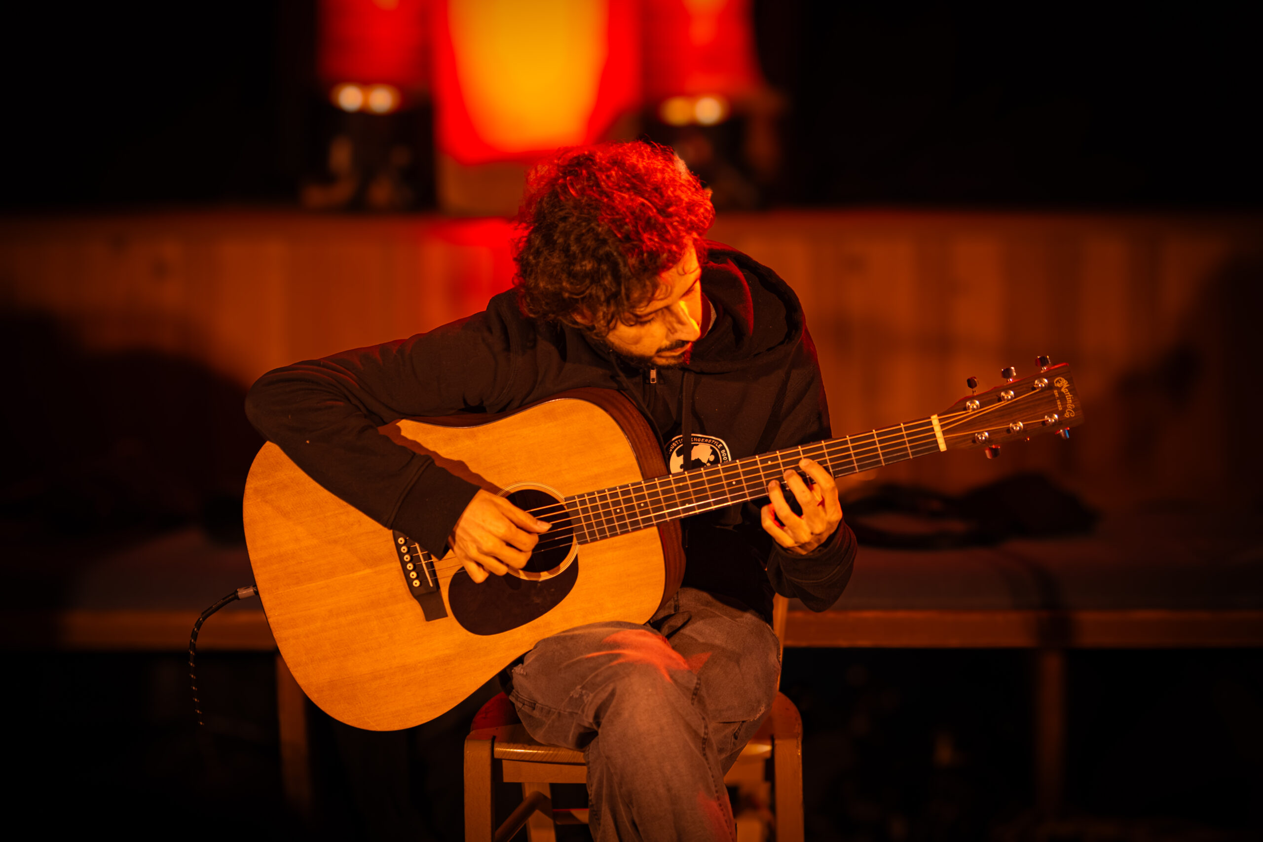 Apresentação no Thomas Leeb Acoustic Fingerstyle Bootcamp - Áustria - julho de 2024