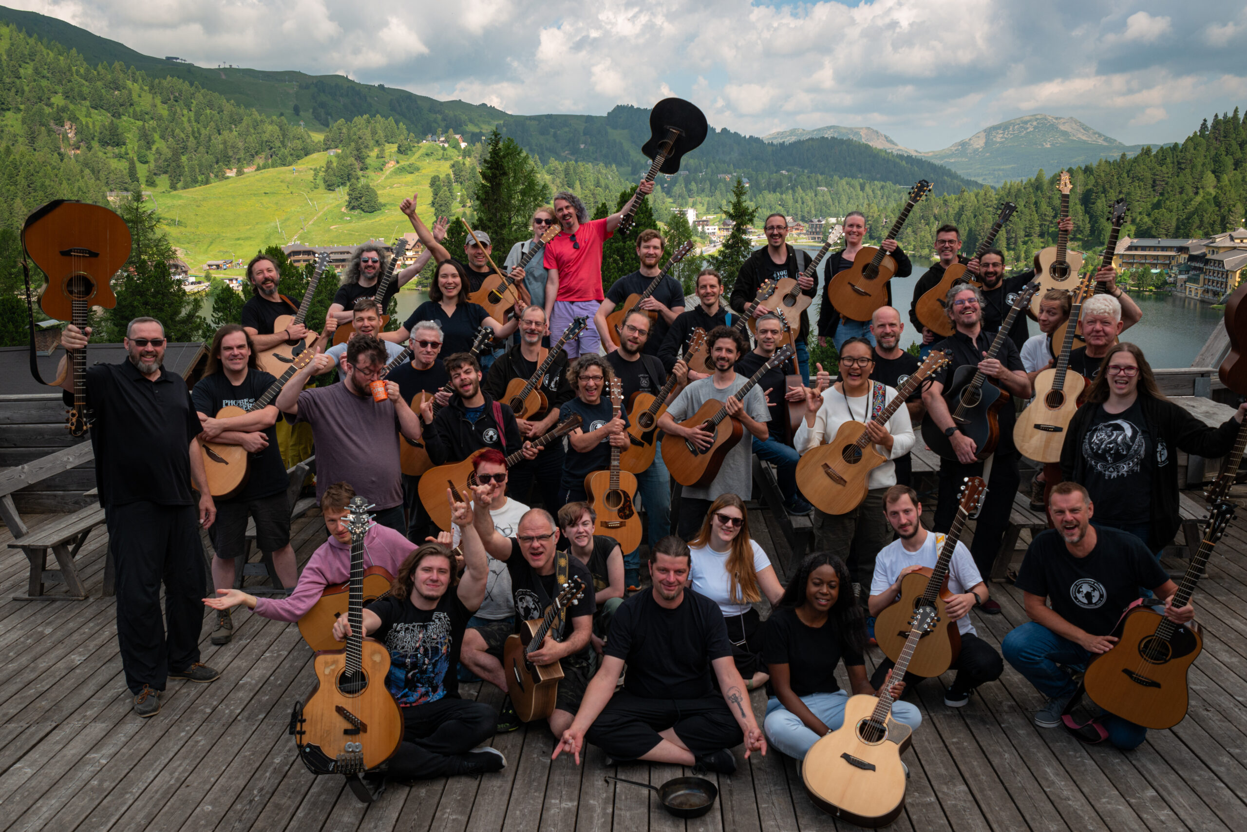 Thomas Leeb Acoustic Fingerstyle Bootcamp - Áustria - julho de 2024
