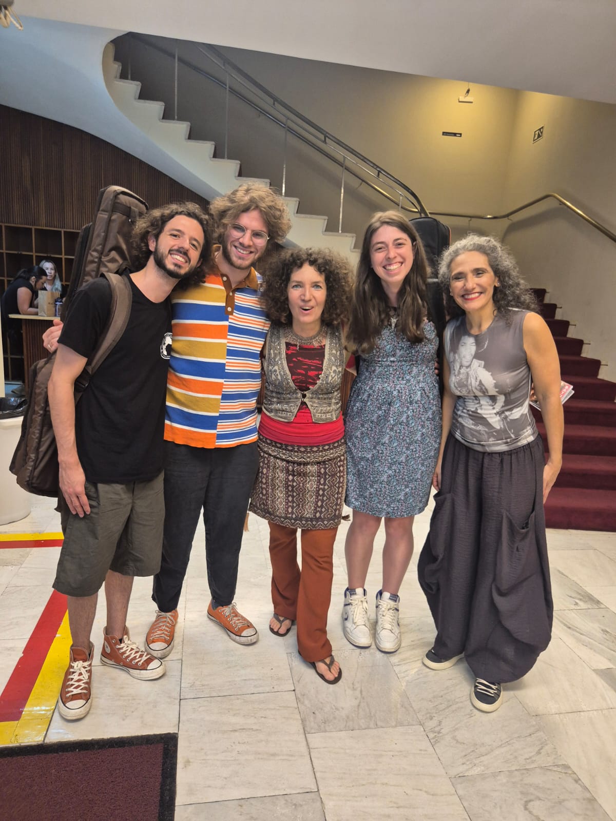 Com Badi Assad, Simone Sou, Luísa Freitas e Bruno Millan - 43° Oficina de Musica de Curitiba - janeiro 2026