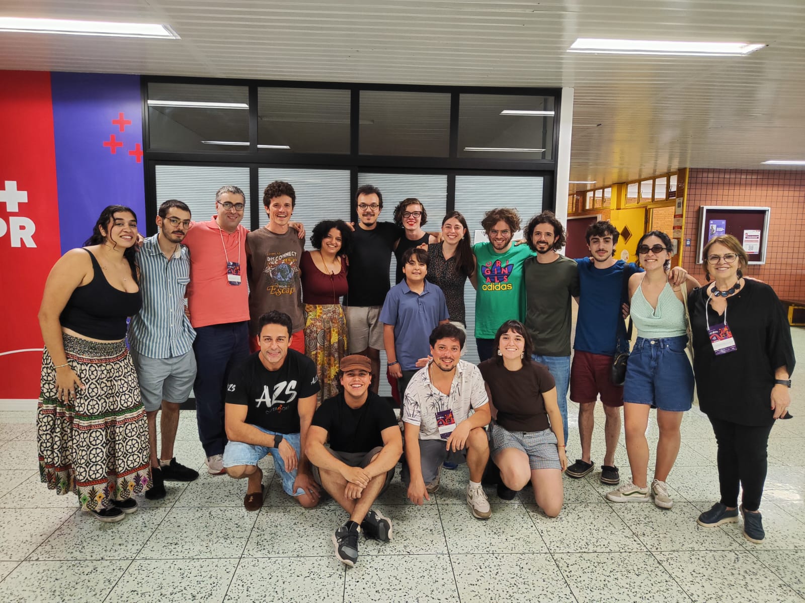 Turma da pratica de conjunto "Música do Sul da América" com André Ribas - 43° Oficina de Musica de Curitiba - janeiro 2026